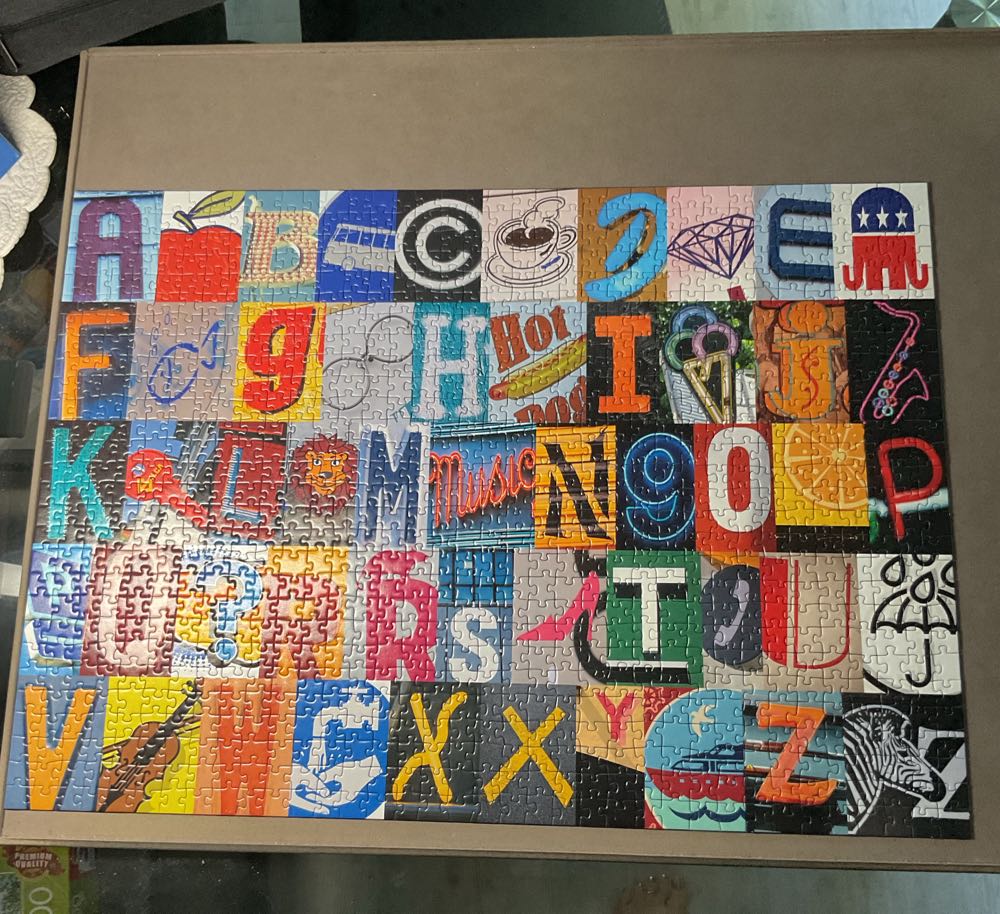 Colourful Alphabet (SOLD) - Ravensburger puzzle collectible [Barcode 4005556193882] - Main Image 2