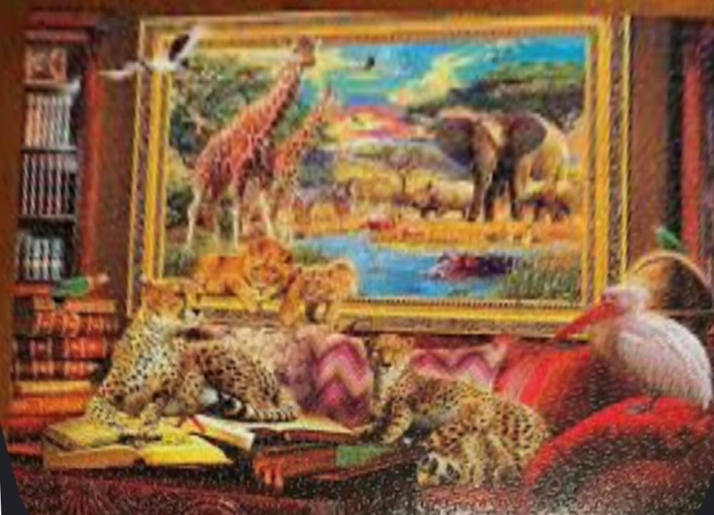 Coming To Life Savannah - Schmidt Puzzle puzzle collectible [Barcode 4001504593353] - Main Image 3