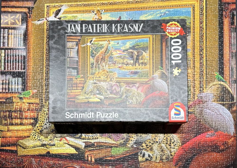 Coming To Life Savannah - Schmidt Puzzle puzzle collectible [Barcode 4001504593353] - Main Image 4