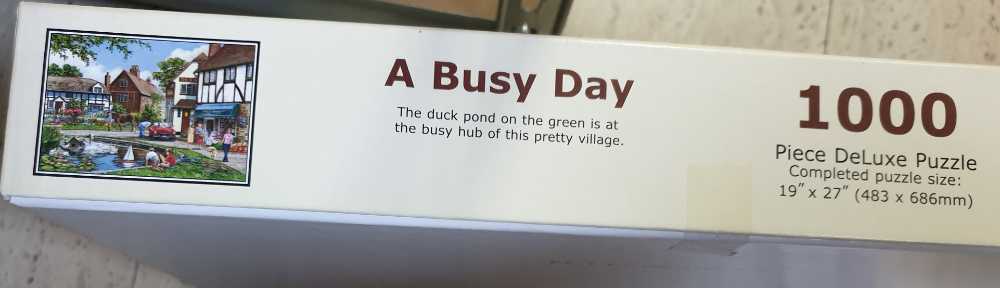 A Busy Day - HOP 🇬🇧 puzzle collectible [Barcode 5060002004609] - Main Image 2