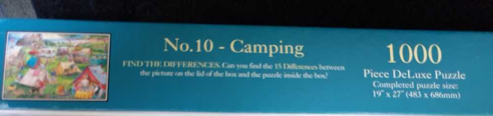 Camping - Hop puzzle collectible [Barcode 5060002003824] - Main Image 2