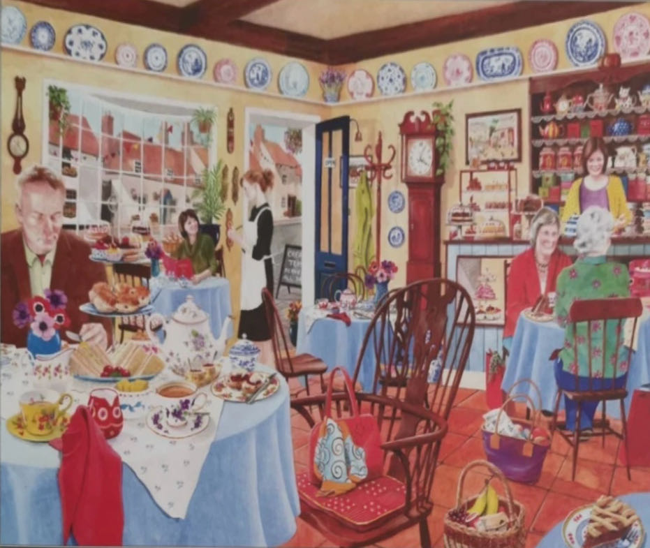 Afternoon Tea - House of Puzzles Ltd HOP, The puzzle collectible [Barcode 5060002002513] - Main Image 2
