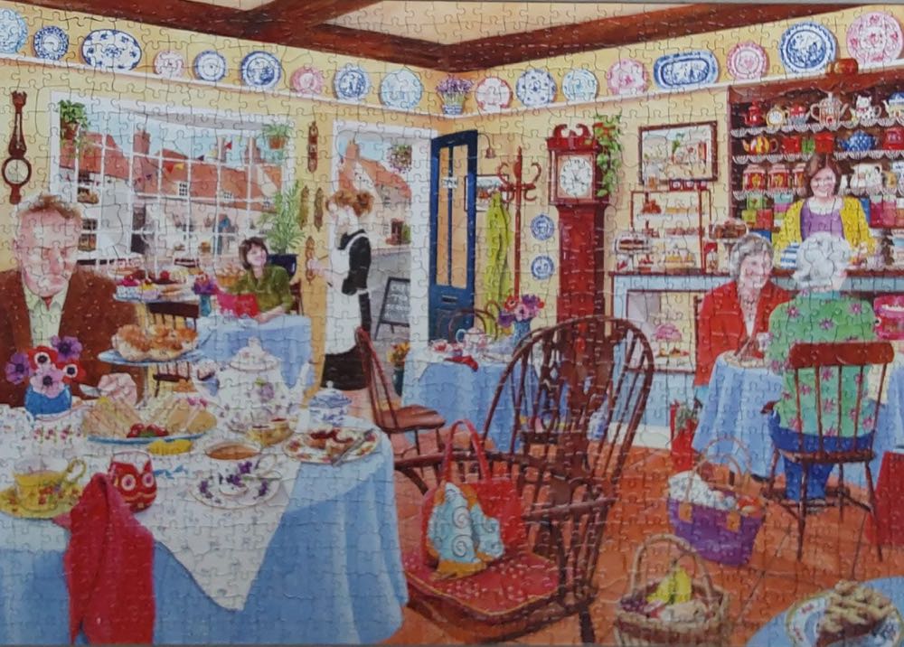 Afternoon Tea - House of Puzzles Ltd HOP, The puzzle collectible [Barcode 5060002002513] - Main Image 3