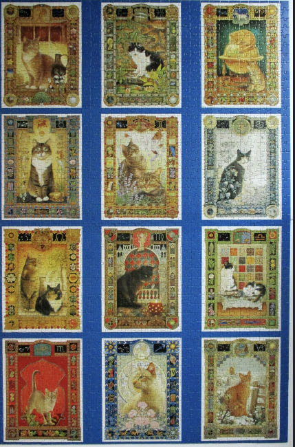 Starsign Cats-SOLD - Jumbo puzzle collectible [Barcode 8710126000335] - Main Image 2
