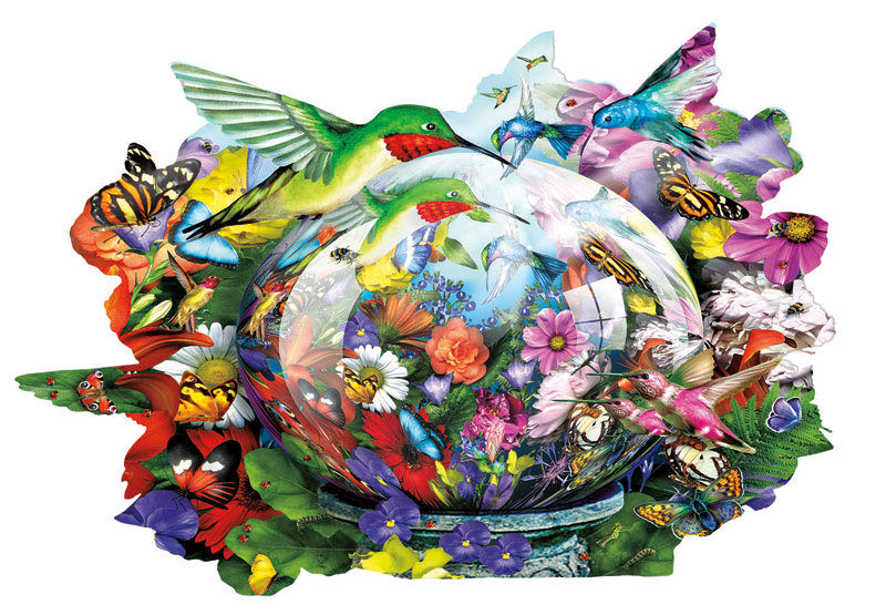 Hummingbird Reflections 📫Ann Tuynman (0,00) - SunsOut puzzle collectible [Barcode 796780953420] - Main Image 2