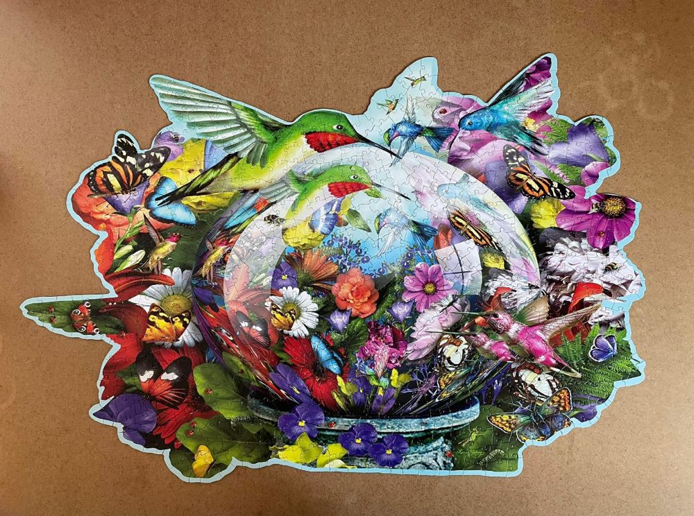 Hummingbird Reflections 📫Ann Tuynman (0,00) - SunsOut puzzle collectible [Barcode 796780953420] - Main Image 3