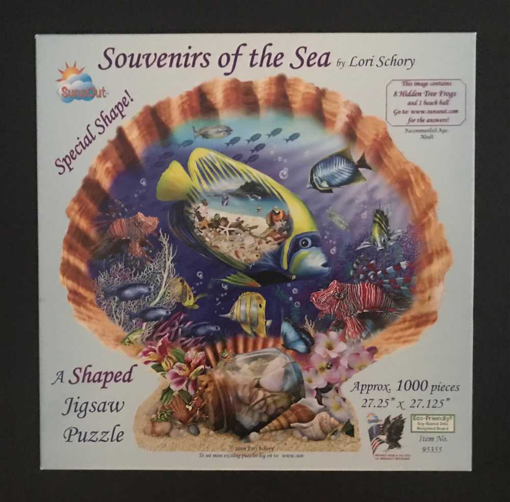 Sunsout Souvenirs Of The Sea - SUNSOUT INC puzzle collectible [Barcode 796780953550] - Main Image 2