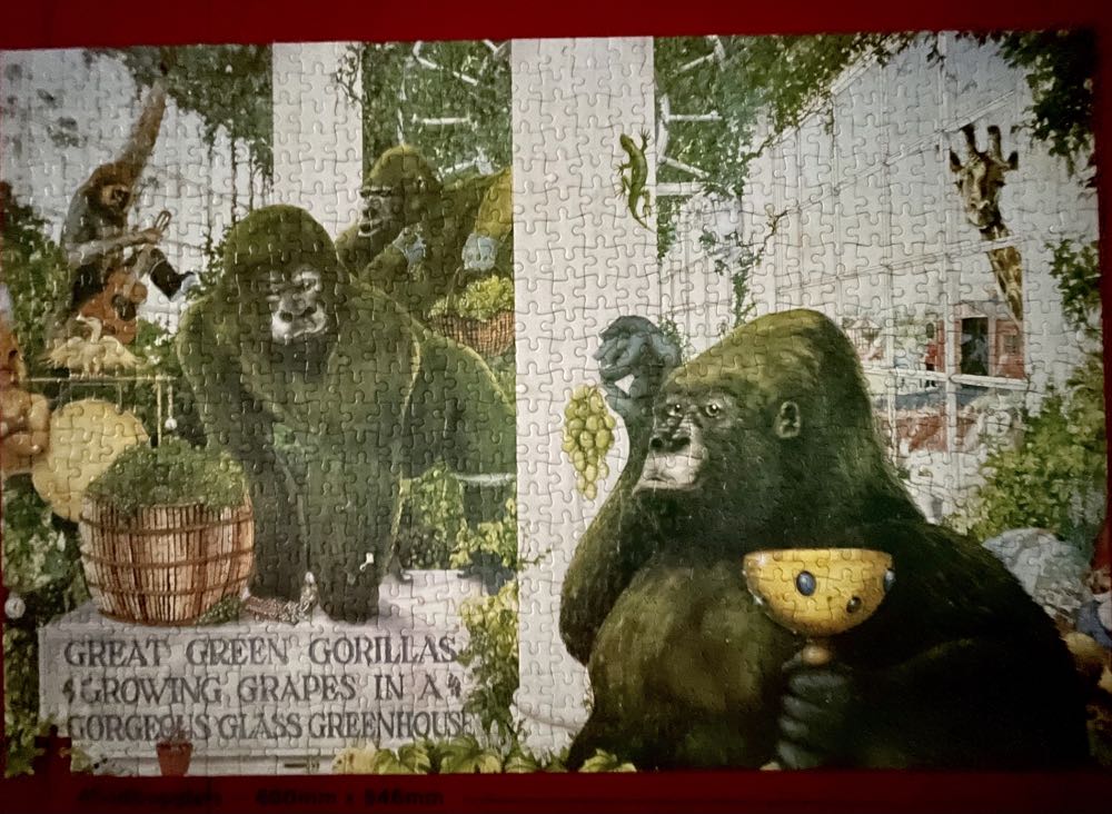 Animalia - The Letter G - Gorilla - Spears Games 🇦🇺 puzzle collectible [Barcode 9310388302414] - Main Image 2