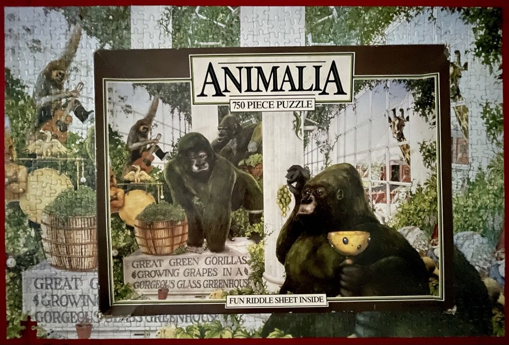 Animalia - The Letter G - Gorilla - Spears Games 🇦🇺 puzzle collectible [Barcode 9310388302414] - Main Image 3