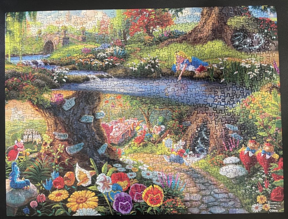 Ceaco: Alice In Wonderland -  Ceaco puzzle collectible [Barcode 021081290593] - Main Image 3