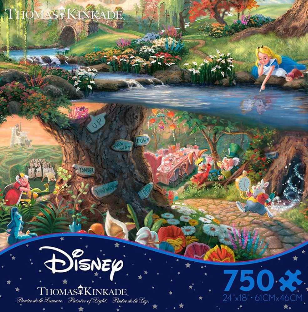 Ceaco: Alice In Wonderland -  Ceaco puzzle collectible [Barcode 021081290593] - Main Image 4