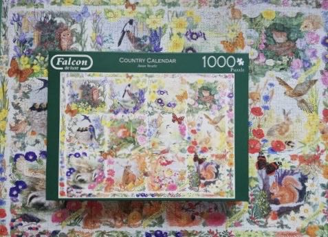 Country Calender 🐦 - Falcon de luxe puzzle collectible [Barcode 8710126111901] - Main Image 4