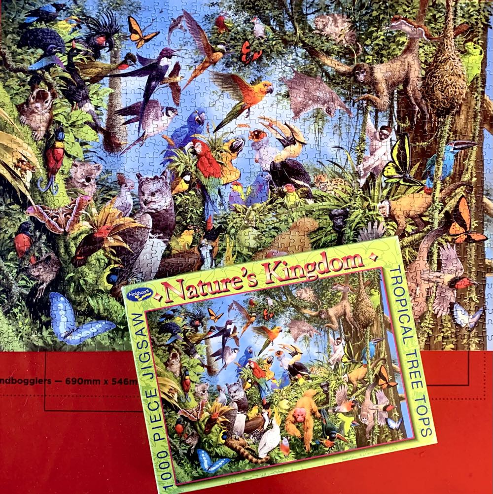 Nature’s Kingdom Tropical Tree Tops - Holdson🇳🇿 puzzle collectible [Barcode 9414131085170] - Main Image 2