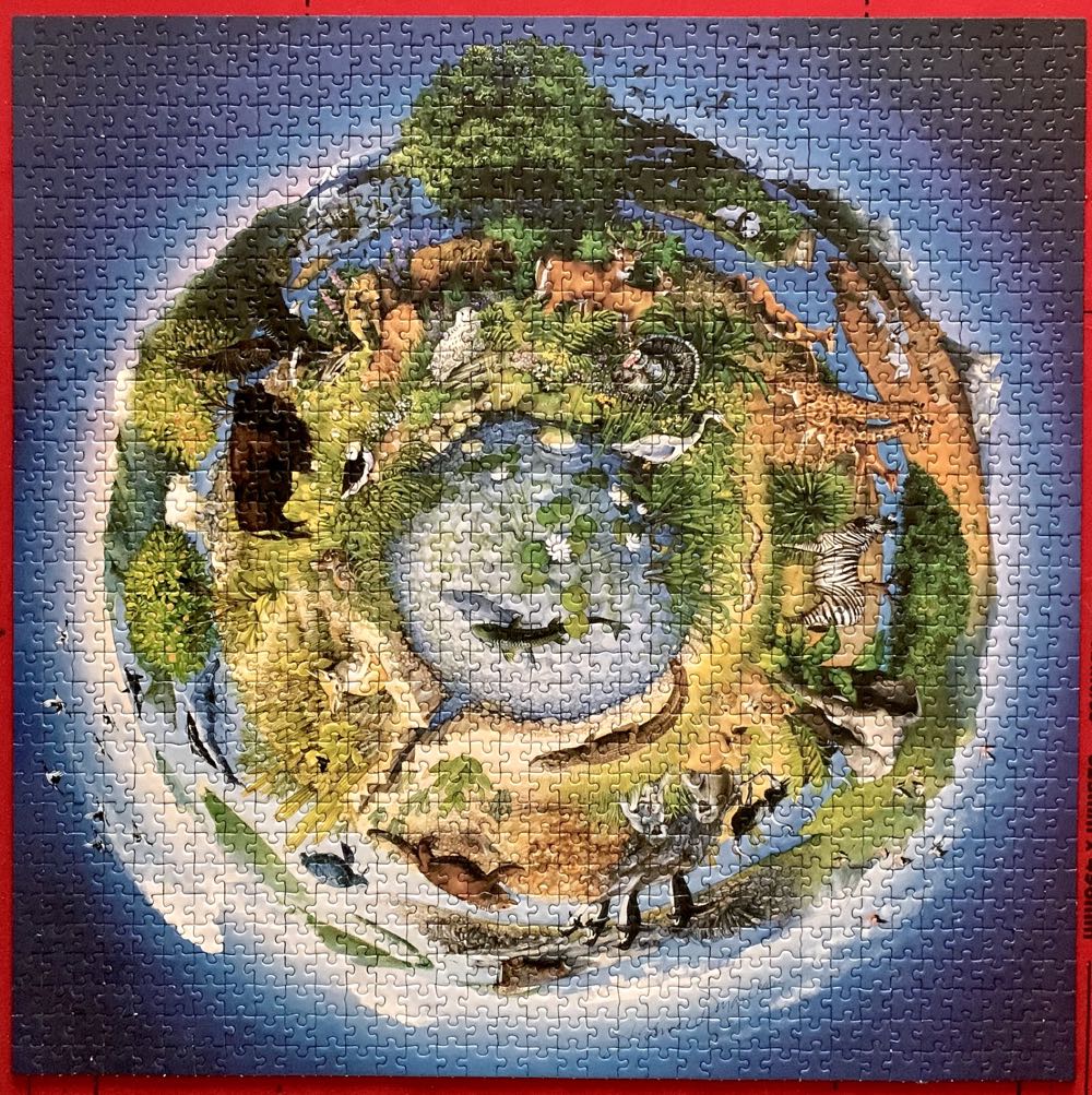Endangered Animals Of The World - F.X. Schmid 🇩🇪 puzzle collectible [Barcode 4004618983379] - Main Image 2