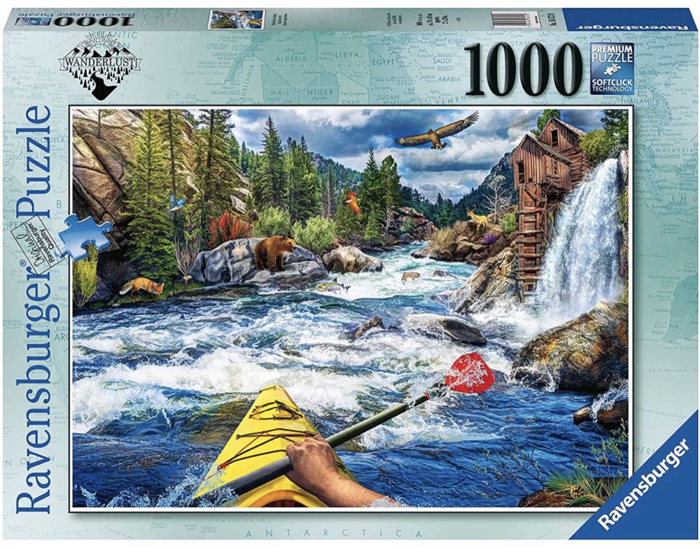 White Water Kayaking - Ravensburger puzzle collectible [Barcode 4005556165728] - Main Image 2