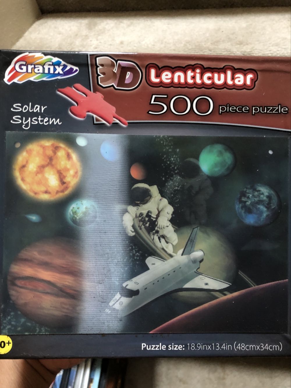 300 Piece Bridget Voth Art Puzzle”chillin In Misty’s Garden” Large Format18”x24”