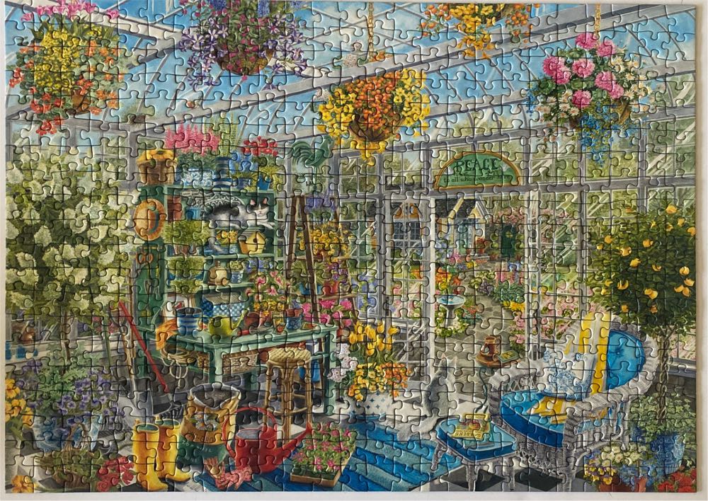 Greenhouse Heaven - Ravensburger puzzle collectible [Barcode 4005556802333] - Main Image 2