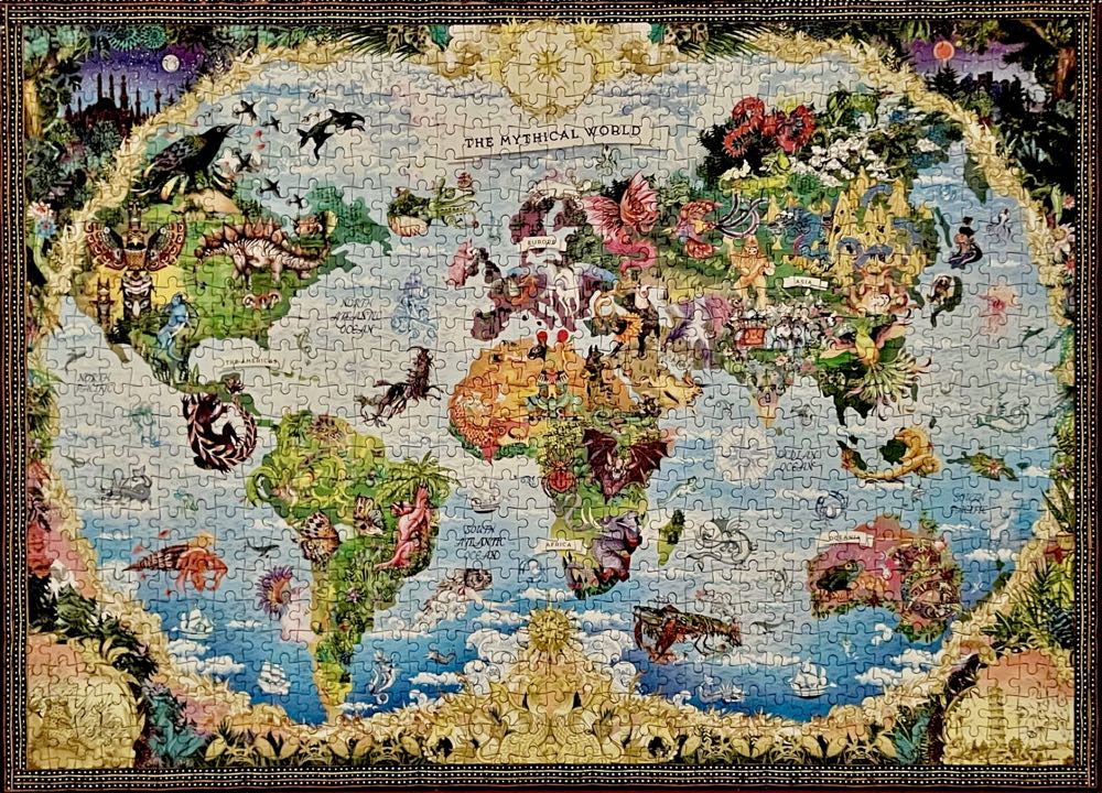 The Mythical World - Laurence King Publishing puzzle collectible [Barcode 9781786279194] - Main Image 2