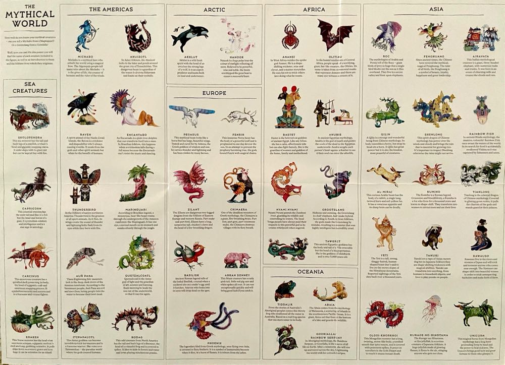 The Mythical World - Laurence King Publishing puzzle collectible [Barcode 9781786279194] - Main Image 3