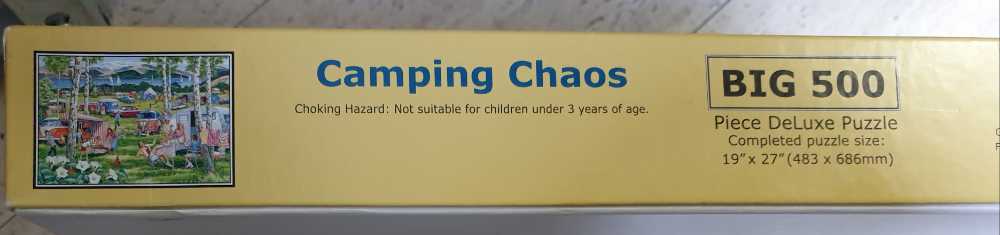 Camping Chaos  - HOP 🇬🇧 puzzle collectible [Barcode 5060002005316] - Main Image 2