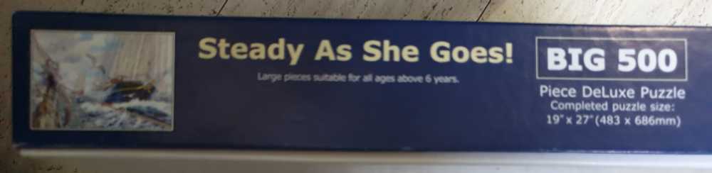 Steady As She Goes! - House Of Puzzles puzzle collectible [Barcode 5060002003923] - Main Image 2