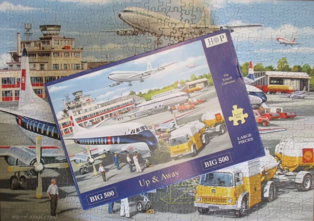 Up & Away - House of Puzzles Ltd HOP, The puzzle collectible [Barcode 5060002003138] - Main Image 4