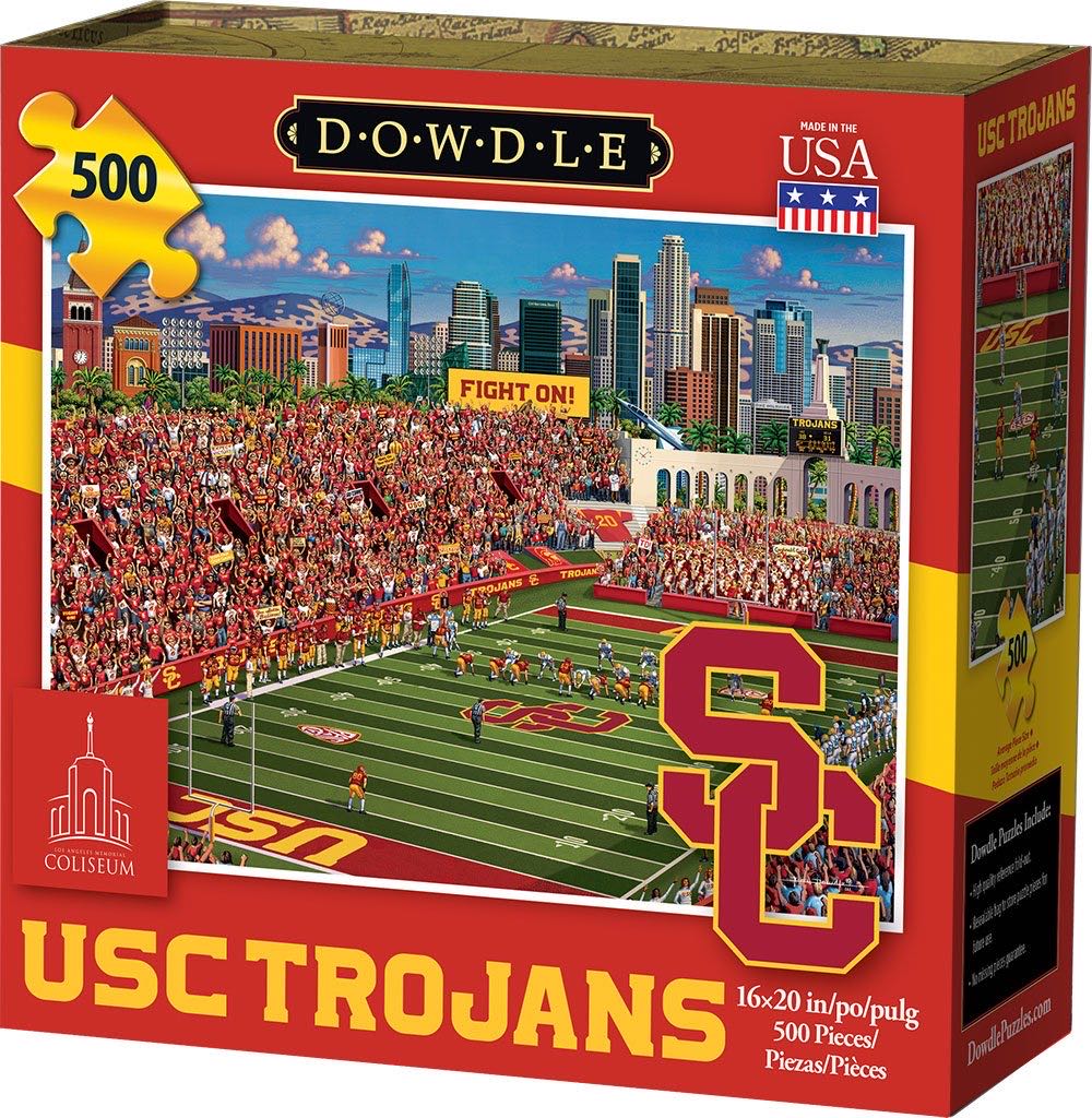 USC Trojans 🏈 - Dowdle 🇺🇸 puzzle collectible - Main Image 1