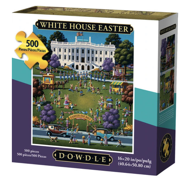 Easter Egg Roll (V) 🧩 🐰 - Dowdle puzzle collectible - Main Image 2