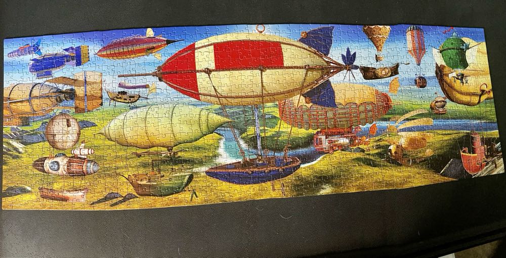 The Great Race - Eurographics puzzle collectible [Barcode 628136656337] - Main Image 2