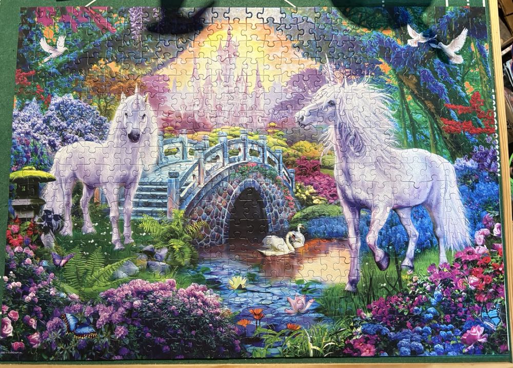 Unicorns In Fairy Land - Eurographics Puzzle puzzle collectible [Barcode 628136553636] - Main Image 3