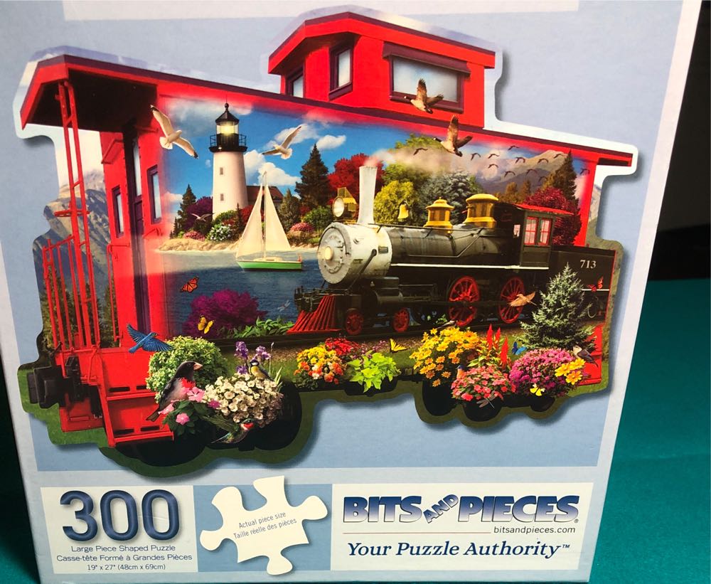 27 The Red Caboose - Bits And Pieces puzzle collectible [Barcode 192949062871] - Main Image 2