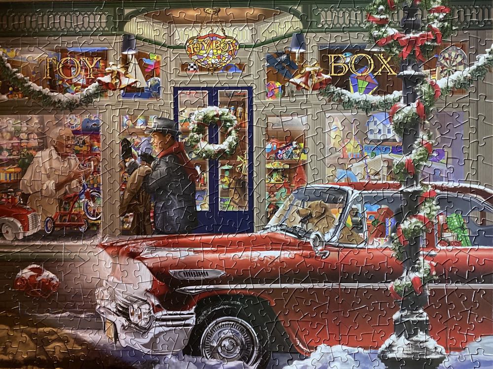 Last Minute Christmas - Bits And Pieces puzzle collectible [Barcode 192949045812] - Main Image 2