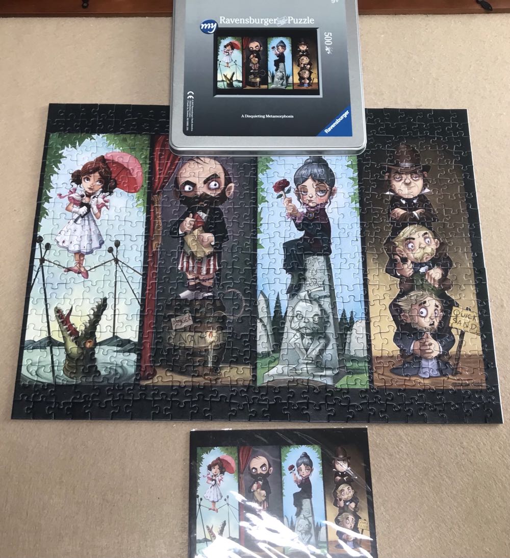 A Disquieting Metamorphosis - Ravensburger Completed puzzle collectible - Main Image 2