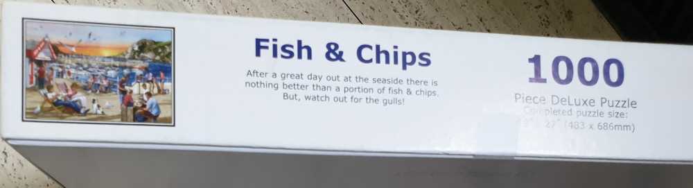 Fish & Chips - HOP 🇬🇧 puzzle collectible [Barcode 5060002004654] - Main Image 2