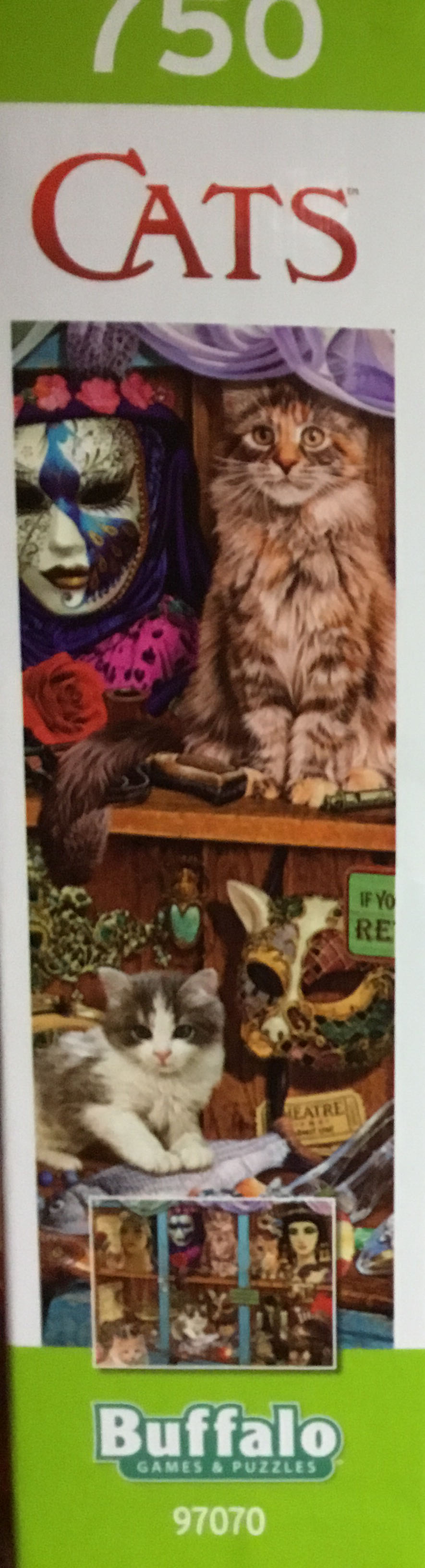 Props Cupboard - Buffalo puzzle collectible [Barcode 079346172887] - Main Image 2