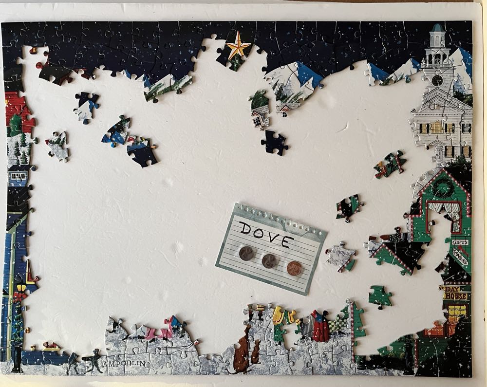 SOLD-Holiday Harmony - Master Pieces puzzle collectible [Barcode 705988321542] - Main Image 3