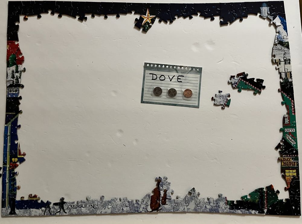 SOLD-Holiday Harmony - Master Pieces puzzle collectible [Barcode 705988321542] - Main Image 4