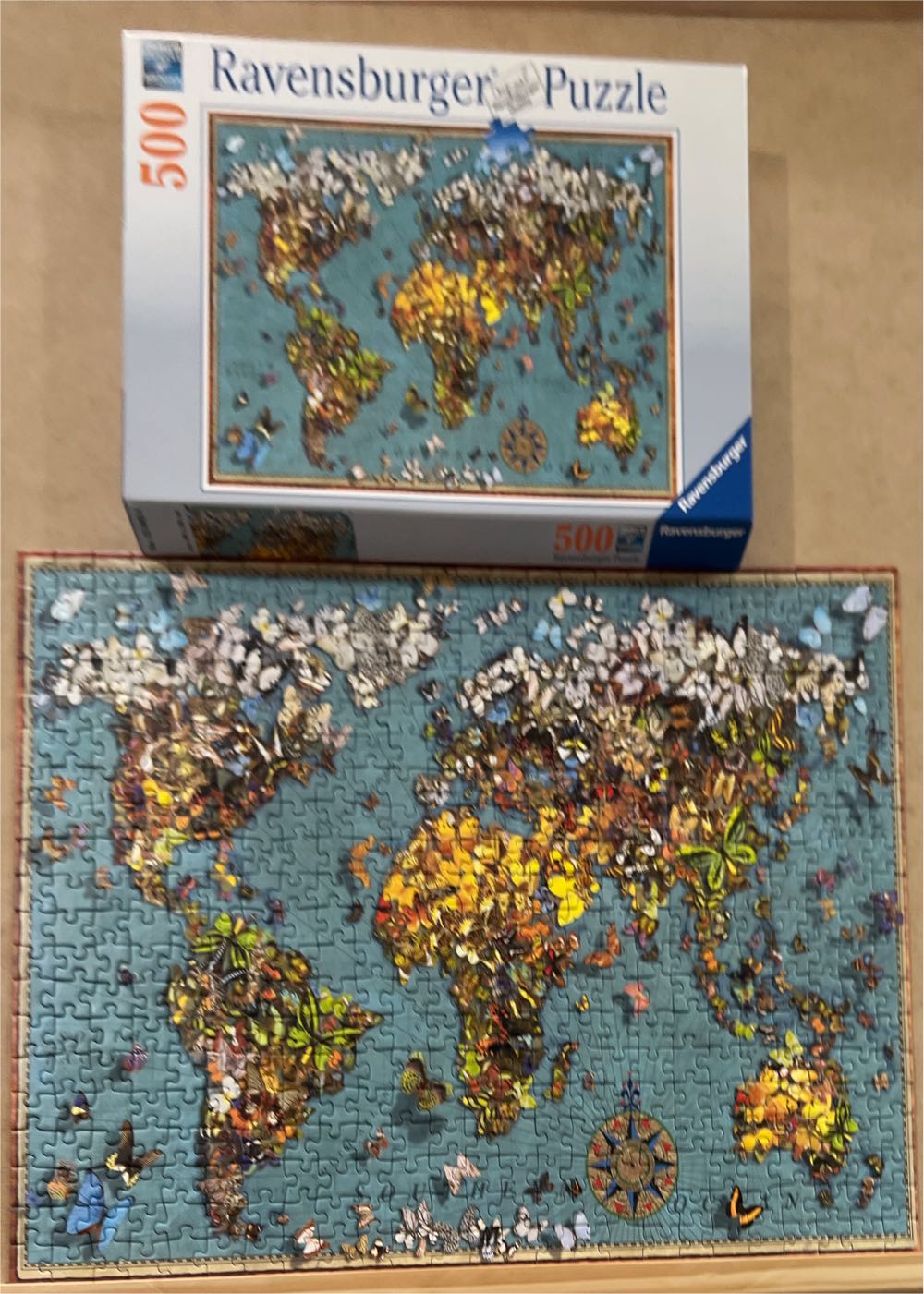 World Of Butterflies - Ravensburger puzzle collectible [Barcode 4005556150434] - Main Image 2