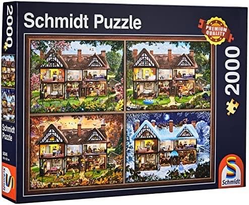 House Of Four Seasons (contr En Maken) - Schmidt Puzzle puzzle collectible [Barcode 4001504583453] - Main Image 2