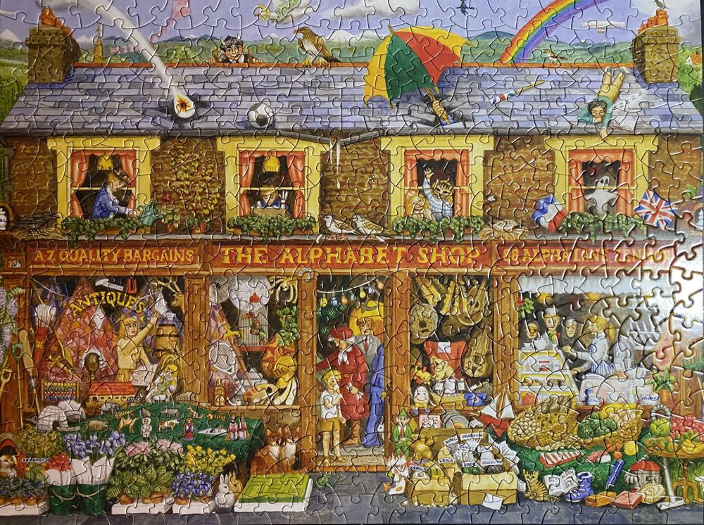 Big Alphabet Shop - Bits And Pieces puzzle collectible [Barcode 192949033604] - Main Image 2