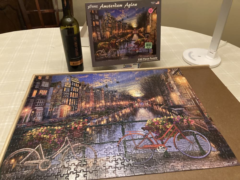 Amsterdam Aglow - Vermont Christmas Co. puzzle collectible [Barcode 819273021045] - Main Image 2
