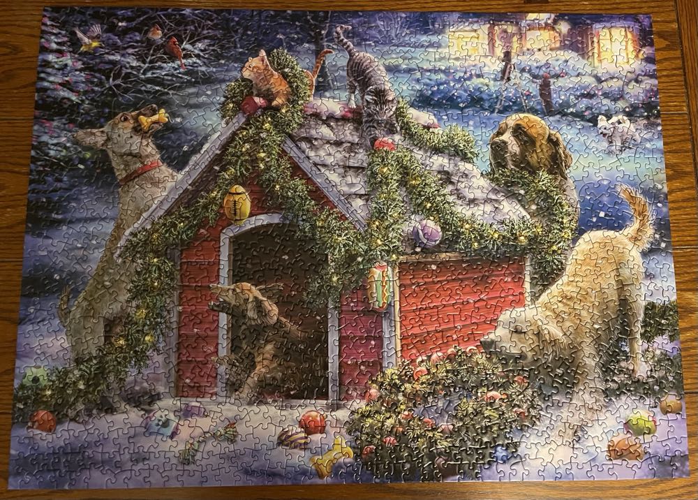 Helping With The Decorations - Bits And Pieces puzzle collectible [Barcode 192949045652] - Main Image 2