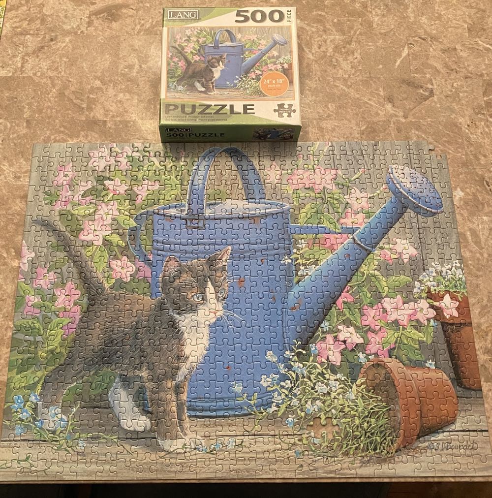 Gardener’s Assistant Cat - Lang puzzle collectible [Barcode 739744191834] - Main Image 2