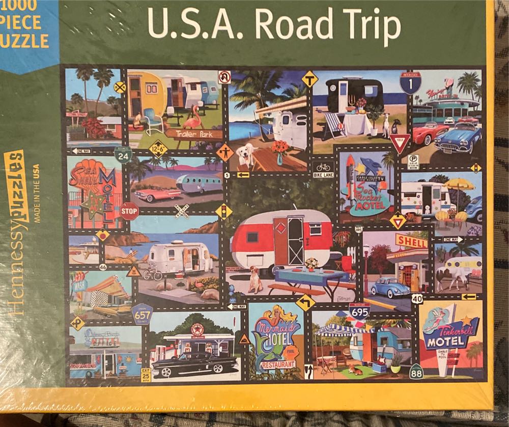 Eurographics Piece Jigsaw Fishing Cabin Dominic Davison