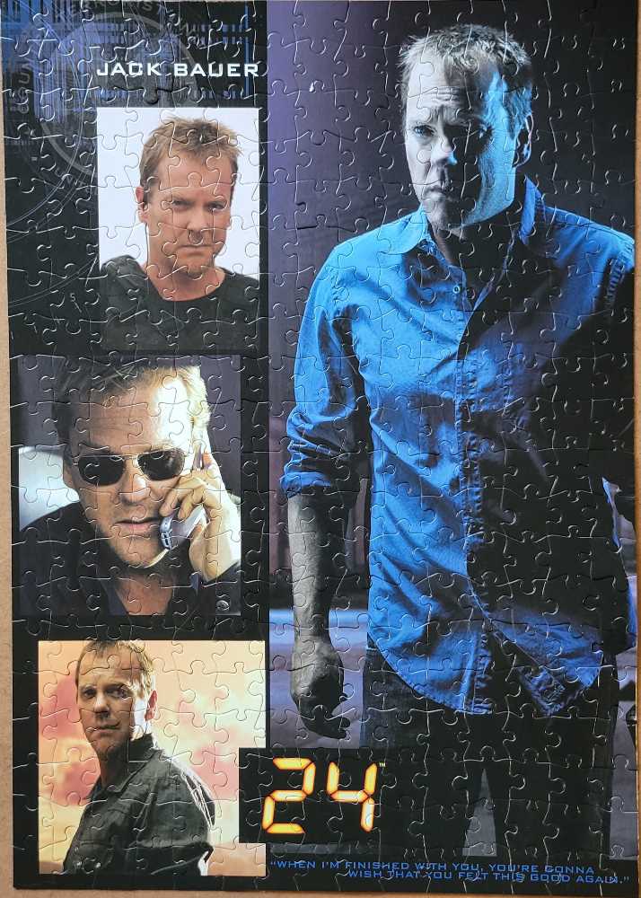 24 Tv Series Jack Bauer Puzzle 300 Pc - Buffalo puzzle collectible [Barcode 079346023219] - Main Image 2