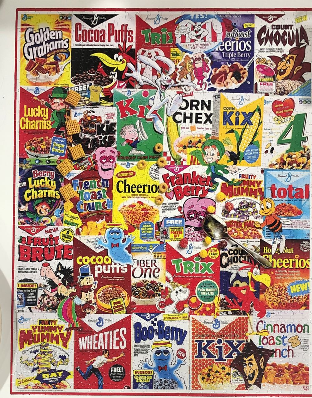 Cereal Boxes - White Mountain 🇺🇸 puzzle collectible [Barcode 724819259335] - Main Image 4