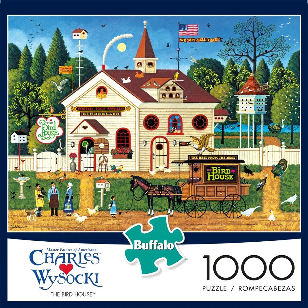 CW - The Bird House - Buffalo Games & Puzzles puzzle collectible [Barcode 079346114801] - Main Image 2