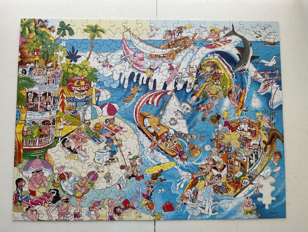 Comic Capers - Ceaco puzzle collectible [Barcode 021081221528] - Main Image 4