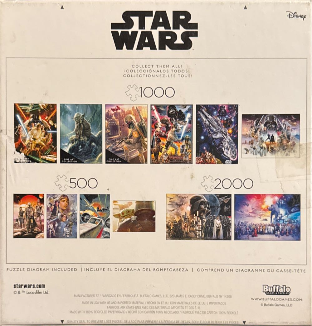 Star Wars - Death Star - Buffalo Games & Puzzles puzzle collectible [Barcode 079346028108] - Main Image 2