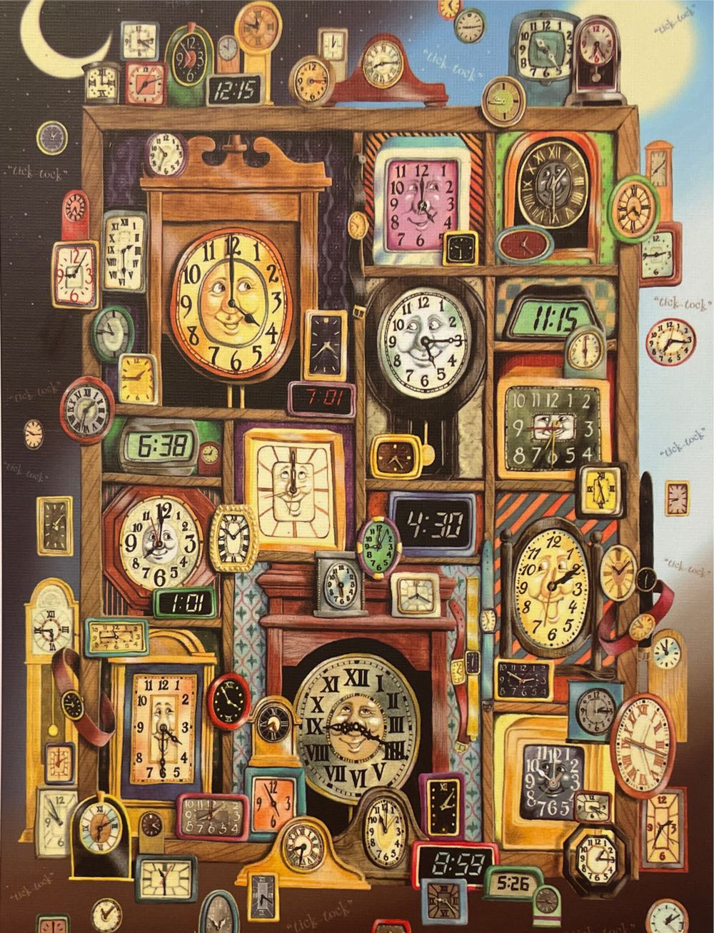 Telling Time - Arrow puzzle collectible [Barcode 9317762187117] - Main Image 2